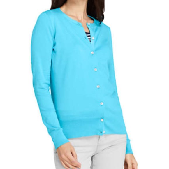 Lands' End Sweaters - Lands End Classic Button Up Cardigan NWT